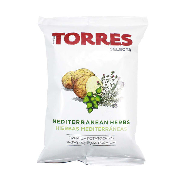 buy Torres Selecta Mediterranean Herbs Premium Potato Chips in los angeles