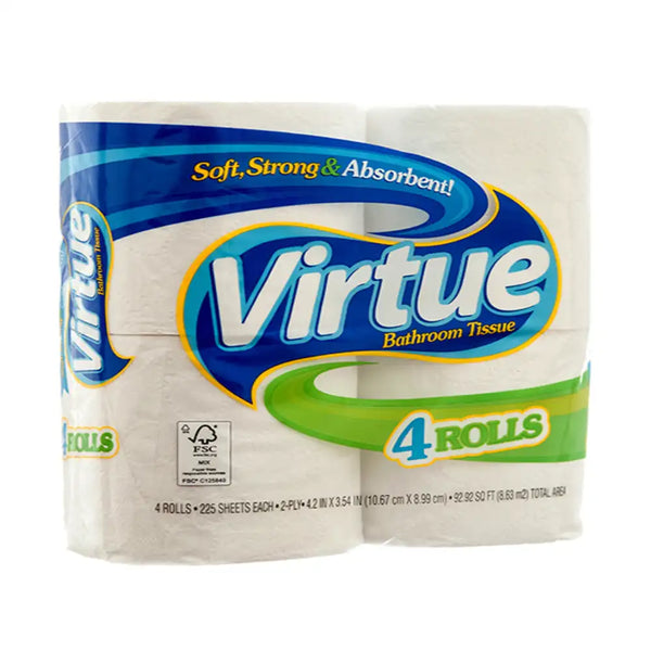 Virtue Bath Tissue 4-Pack