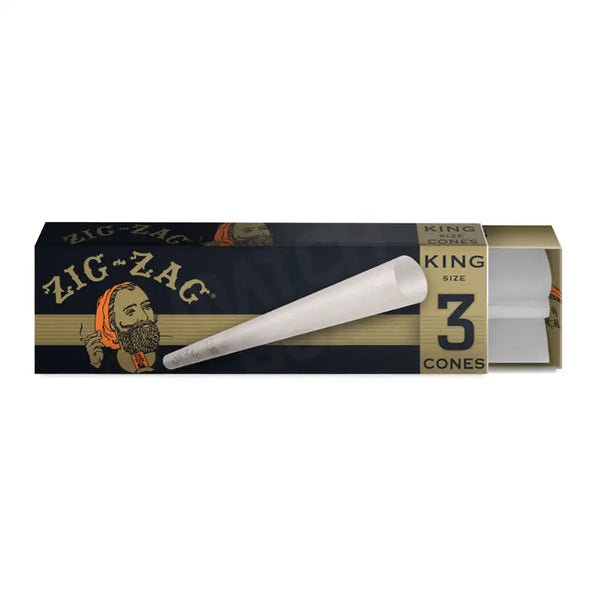 Zig Zag Ultra Thin Cones (King Size 3-Pack)
