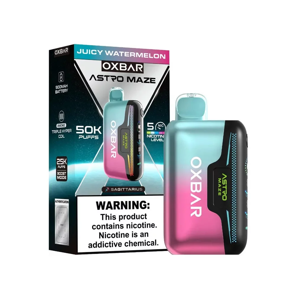 Oxbar Astro Maze 50K Puffs | Nic Control - Image 10