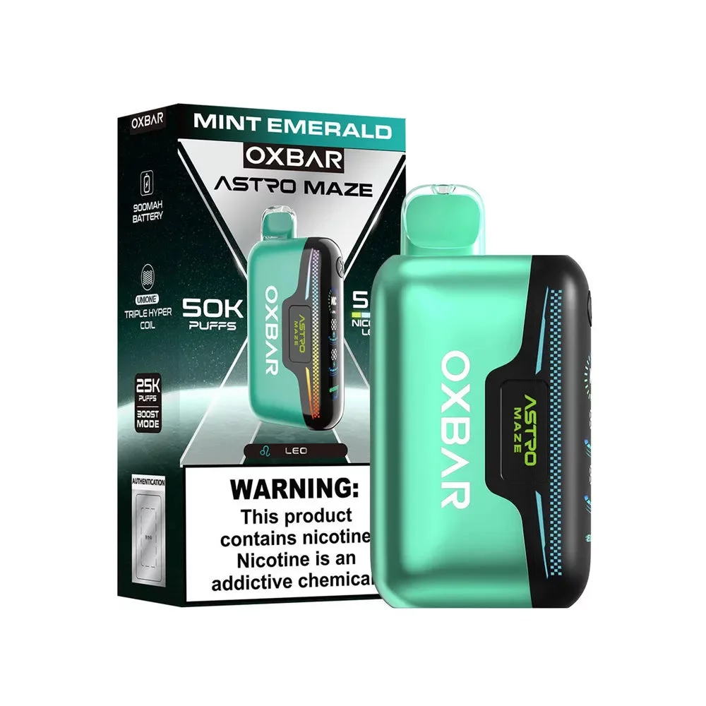 Oxbar Astro Maze 50K Puffs | Nic Control - Image 9