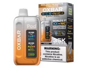Pod Juice x OXBAR Ice-Nic tobacco