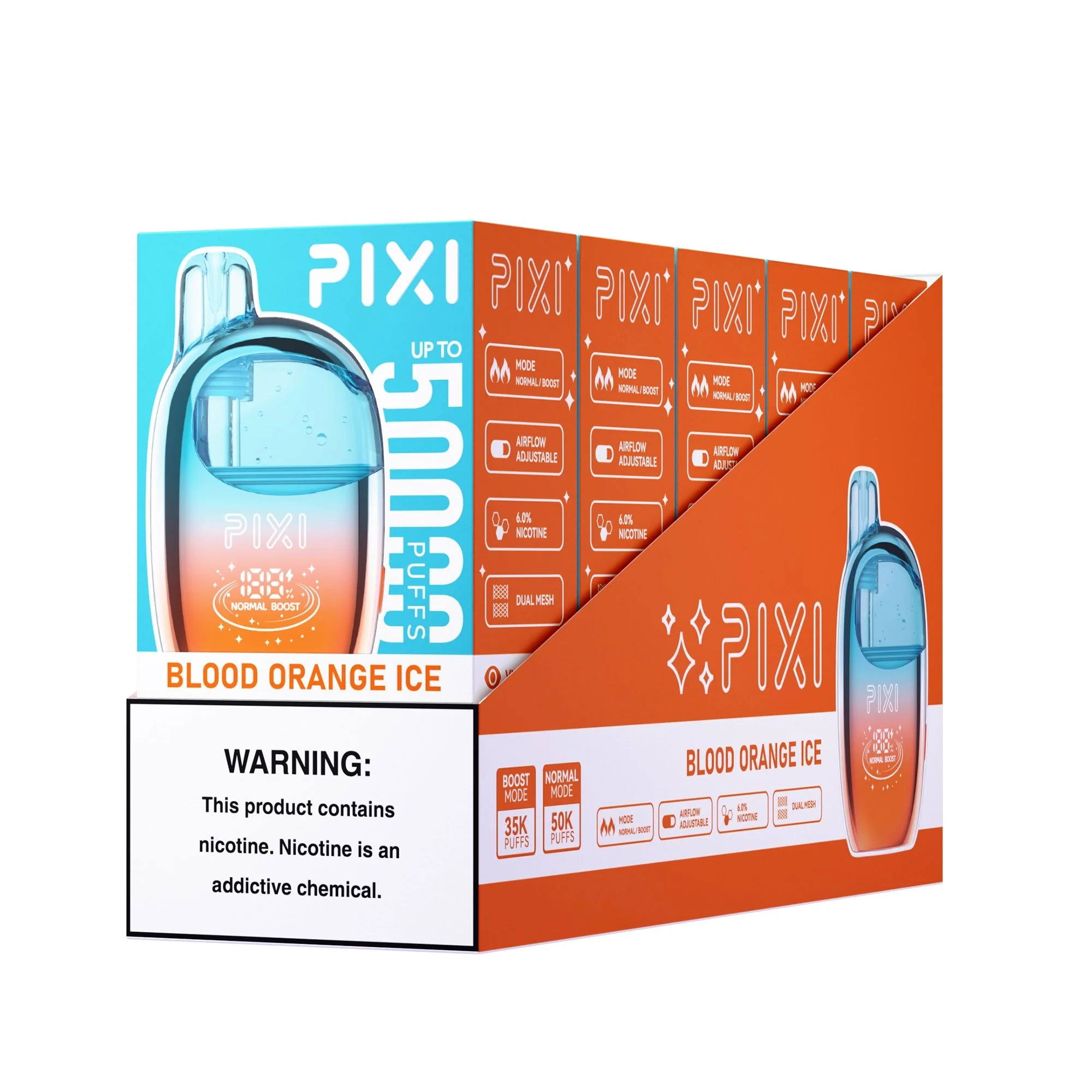 Pixi 50K Puffs Disposable - 6% Nic