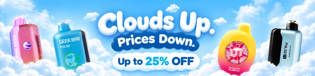 Clouds Up. Prices Down. Up to 25% OFF